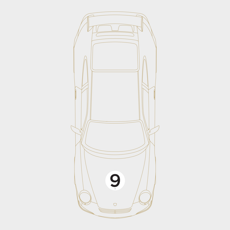 Druck Touring Meatball in White: 3-Pack Kit
