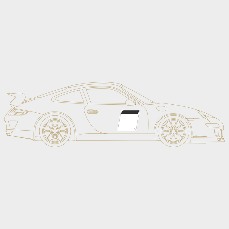 Druck GT1 Number Plate