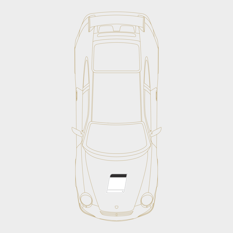 Druck GT1 Number Plate