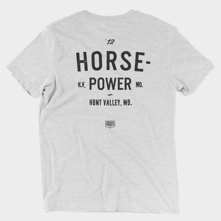 Druck x Hunt Valley Horsepower “Horsepower” Men’s Tee
