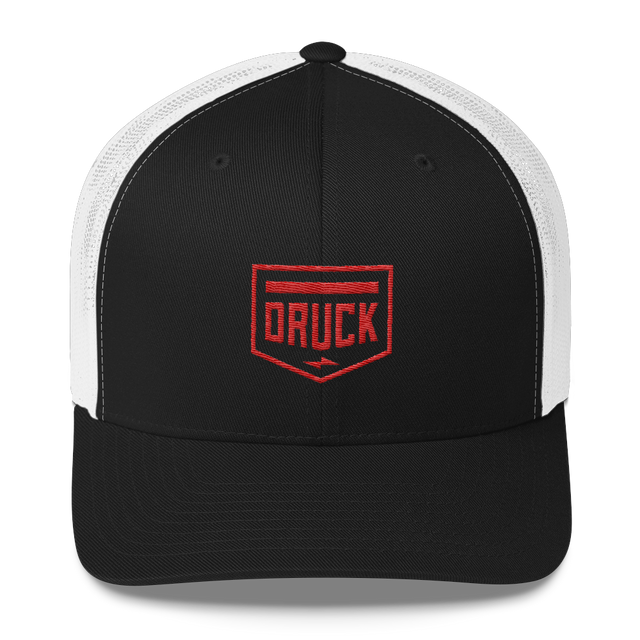 Druck Badge 6-Panel Trucker Cap