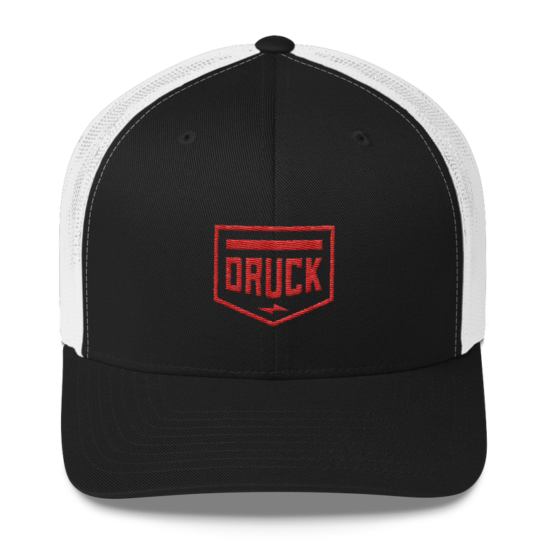 Druck Badge 6-Panel Trucker Cap