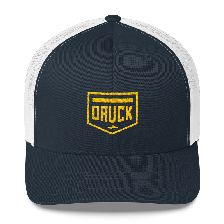Druck Badge 6-Panel Trucker Cap