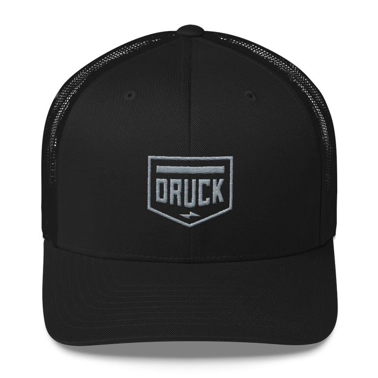 Druck Badge 6-Panel Trucker Cap