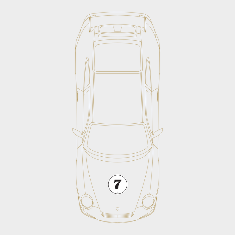 Druck Monaco Rally Meatball in White: 3-Pack Kit