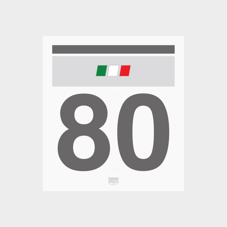 Druck Italy Chevrons Flag