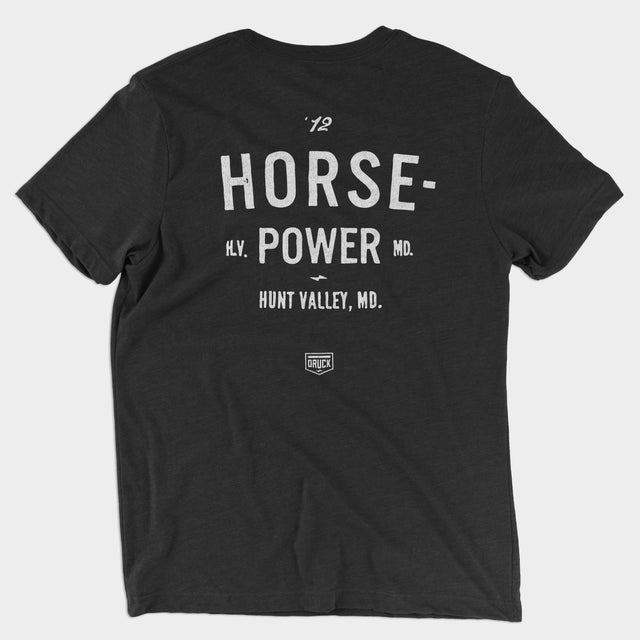 Druck x Hunt Valley Horsepower “Horsepower” Men’s Tee